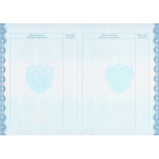 Аттестат за 11 класс 2014-2024 (ГОЗНАК, КИРЖАЧ) Аттестат за 11 класс 2014-2024 (ГОЗНАК, КИРЖАЧ)
