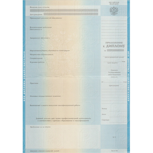 Диплом бакалавра 2004-2008