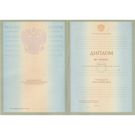 Диплом бакалавра 2004-2008