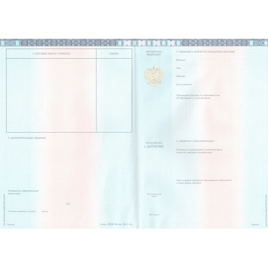 Диплом магистра 2014-2024 Диплом магистра 2014-2024