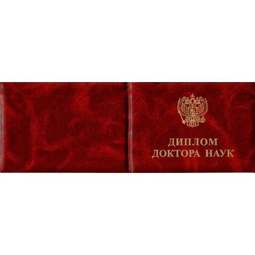 Диплом доктора наук 1993-2000