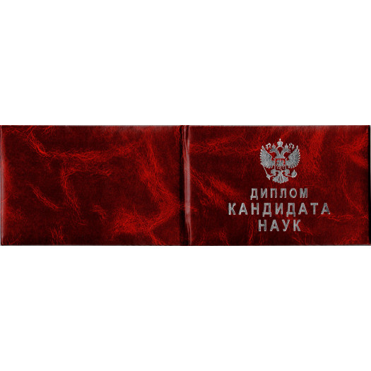 Диплом кандидата наук 2000-2005